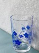 画像7: 東洋ガラス　懐かしいレトログラス　桔梗　花柄ブルーグラス　タンブラー　G230 (7)