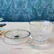 画像3: 東洋ガラス　ダイヤカットガラスの冷茶グラスとコースターセット　(豆皿) (3)