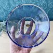 画像4: KODAMAGLASS 　ガラス食器　ブルー　ソーダガラス　大きめサラダボウル　気泡　1個　 (4)