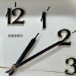 画像7: SEIKOquartz　セイコークオーツ　壁掛け時計　モダンゴールド　木製　ミッドセンチュリー　 (7)