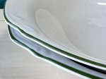 画像8: 純喫茶　YAMATO　CHINA　グリーンライン　レモン型カレーシチュー皿　1枚　S173 (8)