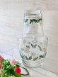 画像5: ADERIAアデリアガラス　野ばな　花柄冠水瓶　PG102 (5)