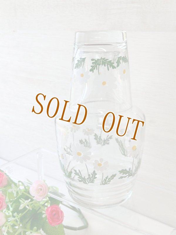 画像5: ADERIAアデリアガラス　野ばな　花柄冠水瓶　PG102 (5)