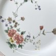 画像3: オールドミカサ　MIKASA　INDIAN　FEAST　アイボリーフラワー　花柄　27cmプレート皿 (3)