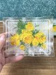 画像5: イエローローズガラス器　角皿５枚セット　フラワープレート　花柄　GUS404 (5)