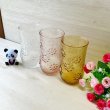 画像3: ADERIA アデリアガラス　ピコットグラス　花柄タンブラー　各種　 (3)