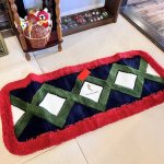 画像2: Roberta di Camerino　ロベルタ　キッチンマット　スクエアーK　110cm  (2)