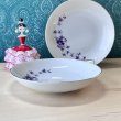 画像4: 日本趣味の会　紫色のすみれの花のプレート皿2枚セット　花柄　 (4)