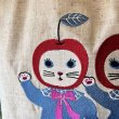 画像8: 【KILKI】 刺繍バッグ Yumi Kitagishi&KILKI ネコ 北岸由美 【インド製】 (8)