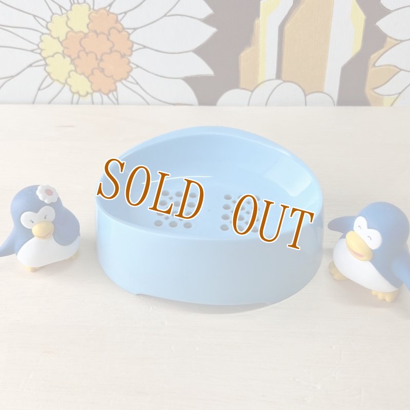 画像2: 石鹸置き せっけん台 ブルー 1個 (2)