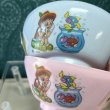 画像4: ピノキオ　メラミン茶碗　子供茶碗　ピンク　ブルー　各種 (4)
