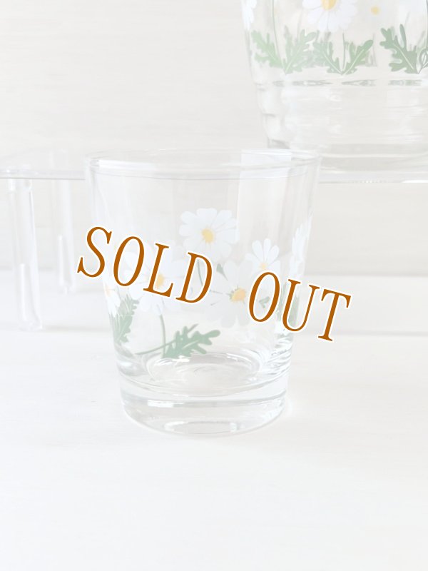 画像3: ADERIAアデリアガラス　野ばな　花柄冠水瓶　PG102 (3)