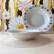 画像2: fancyChina　ファンシーチャイナ　花柄深めプレート皿　カレーシチューに　21.5cm　各枚数 (2)