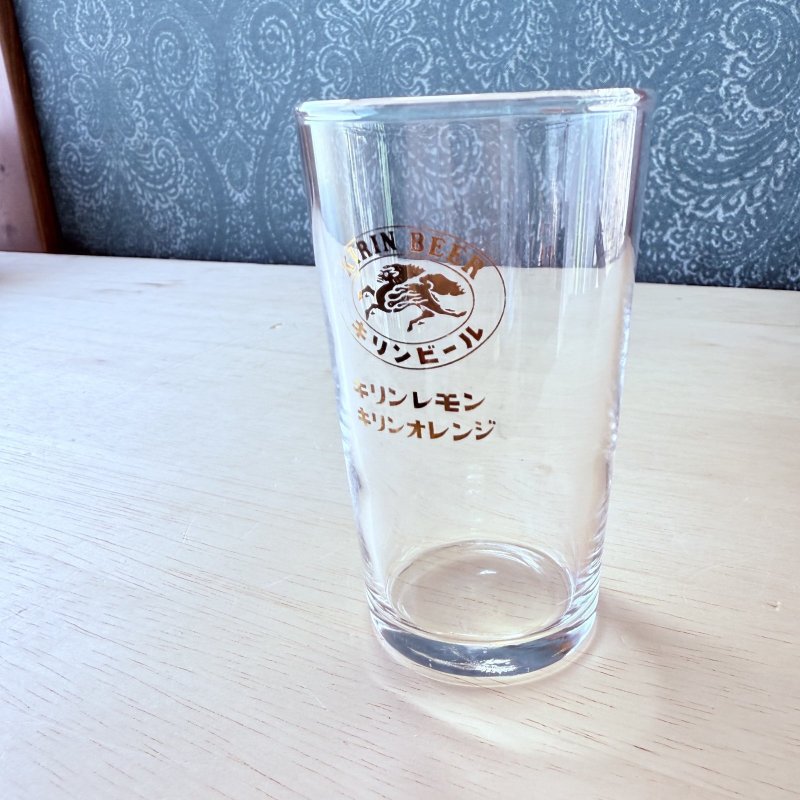 画像5: キリンビールノベルティグラス　金ラベル　金プリントコップ　キリンレモンキリンオレンジ　163ml (5)
