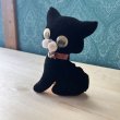 画像8: ドリームペッツ風　おがくずぬいぐるみ　黒猫　 (8)