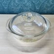 画像7: 岩城硝子Pyrex　パイレックス　キャセロール　イエローフラワー　花柄ガラス鍋　24cm (7)