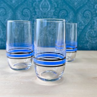 昭和レトロ☆ブルーガラス☆vintage☆長崎びぃどろ imgrc0088411180.jpg