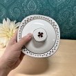 画像8: アウトレットジャンク　NORITAKE　versatoneノリタケバーサトーン 蓋付き容器　ココット　クローバー　 (8)