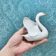 画像7: オールド深川製磁　白鳥　スワン　置物　磁器　antique　vintage　swan (7)