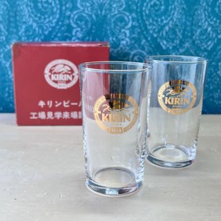 キリンビール グラス 4個セット レトロ 手軽