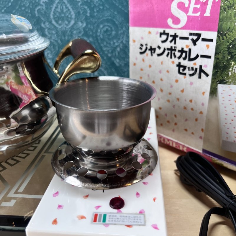 画像5: ウォーマージャンボカレーセット　おいしさと暖かさが持続！　ステンレス鍋 (5)