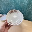 画像6: Fuyo china　vintage　モダンフラワー　花柄の器　3個セット　 (6)