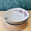 画像8: Fuyo china　vintage　モダンフラワー　花柄の器　3個セット　 (8)