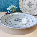 画像3: たち吉　TACHIKICHI　Gordella collection STONE WARE　19.5cmプレート皿2枚セット (3)