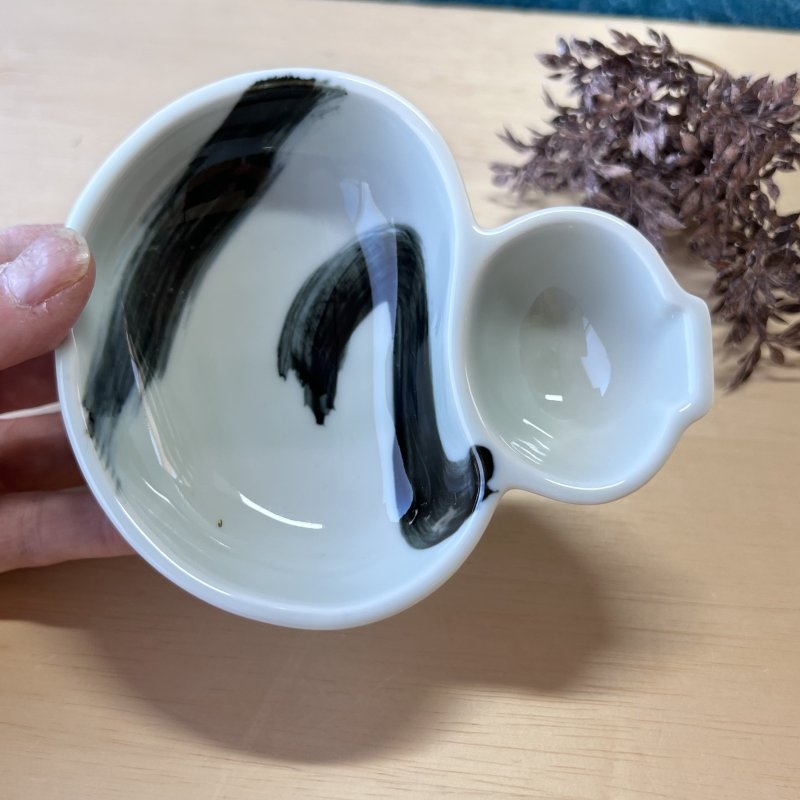 画像6: 有田焼　瓢箪　ひょうたん　陶器　小鉢　和風モダン (6)
