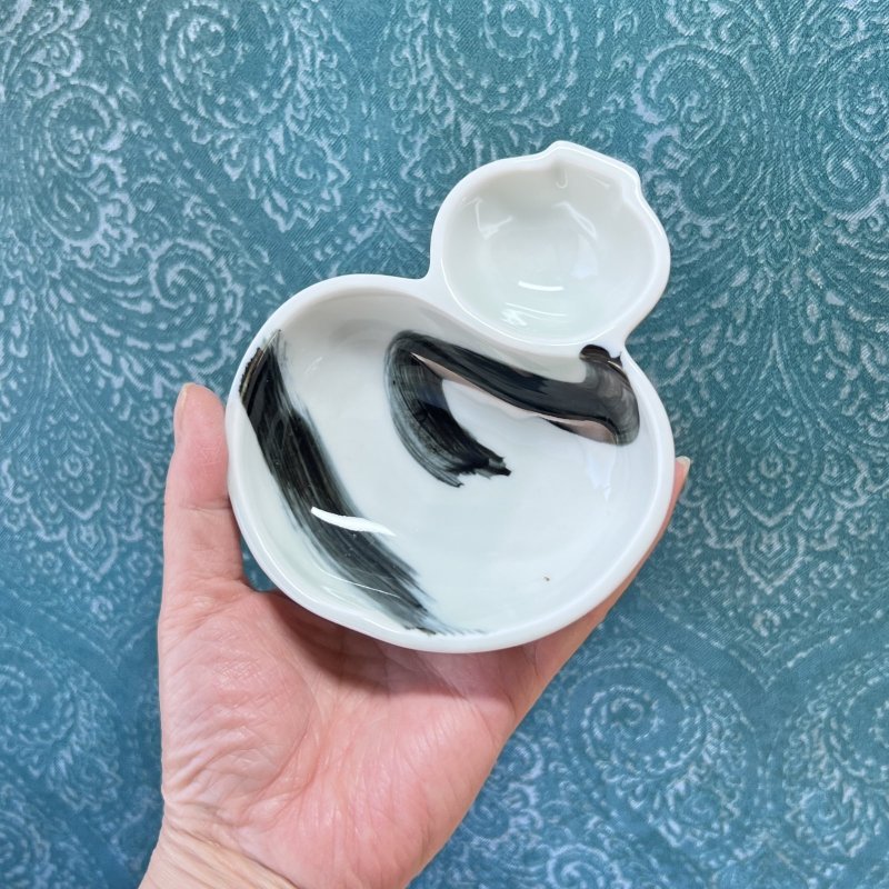 画像8: 有田焼　瓢箪　ひょうたん　陶器　小鉢　和風モダン (8)