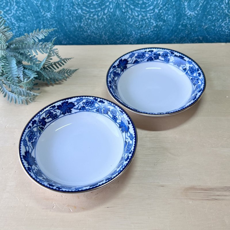 画像1: NIKKO　ニッコーダブルフェニックス　ピオーネ　葡萄　小皿　各枚数　13.5cm (1)