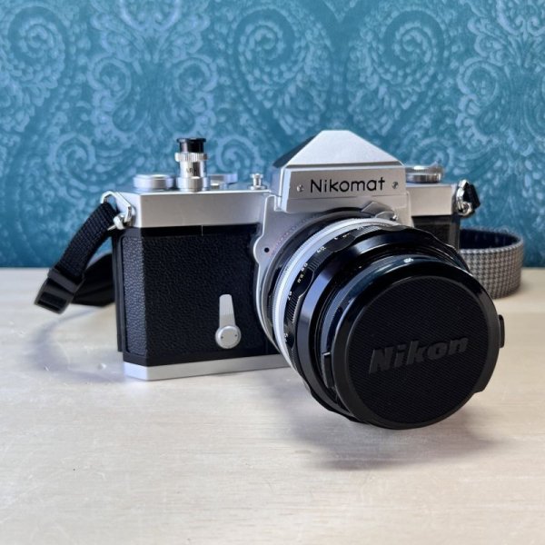画像1: ニコマット　レトロカメラ　動作品　vintage Nikon  Black (1)