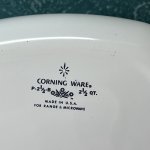 画像15: CORNING　USA　コーニング　パイロセラム　耐熱ガラス鍋キャセロール　角型　花柄　イエロー系　各サイズ (15)