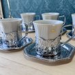 画像9: Georgia　coffeeset　トレー付きコーヒーセットコースター付き　スプーンスタンドスプーントレーセット　カップ＆ソーサー (9)