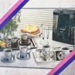 画像10: Georgia　coffeeset　トレー付きコーヒーセットコースター付き　スプーンスタンドスプーントレーセット　カップ＆ソーサー (10)