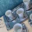 画像4: Georgia　coffeeset　トレー付きコーヒーセットコースター付き　スプーンスタンドスプーントレーセット　カップ＆ソーサー (4)