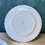 画像7: NORITAKEノリタケ　ALBION　boneChina　26.5cmプレート皿　ブルーフラワー　2枚セット (7)