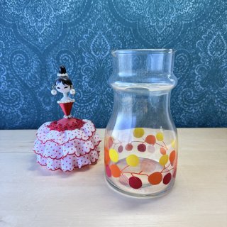 Amazon.co.jp: レトロ ガラスの水差し 蓋付きピッチャー レトロ