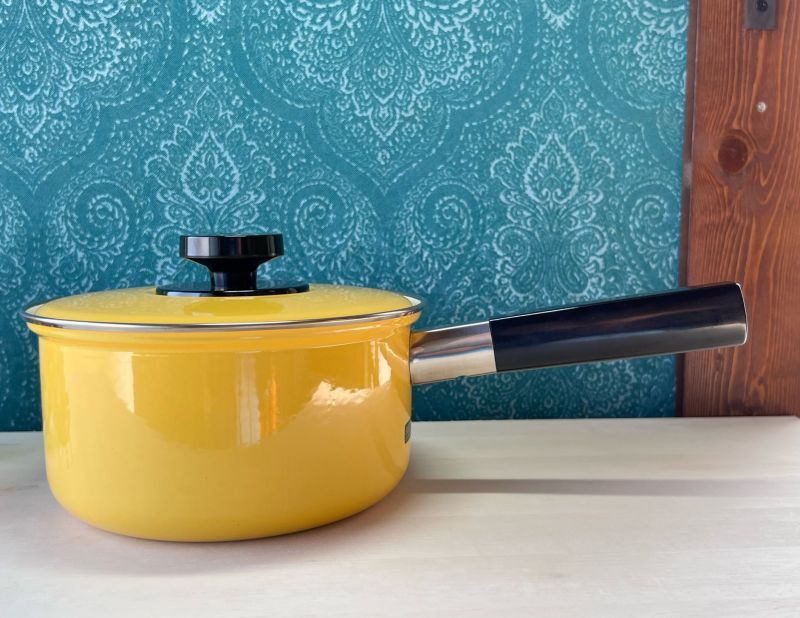 エベレスト ホーロー 片手鍋 両手鍋未使用ですが長期保管品です - 調理器具