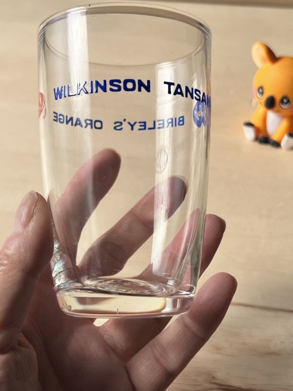 バヤリース ウィルキンソン ノベルティグラス 非売品 Bireley's Wilkinson