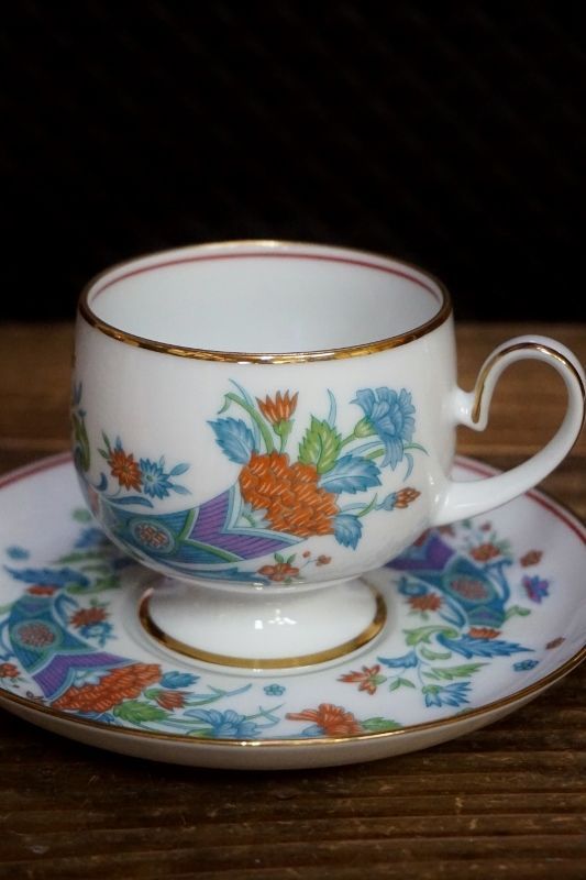 ノリタケ　ティーカップ　ソーサー　オールドノリタケ　Noritake チャイナ