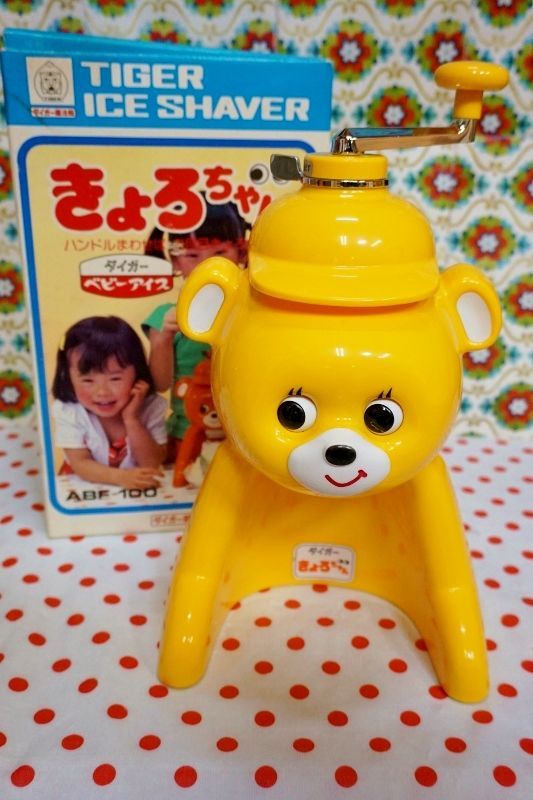 値下！【USEDレトロ】タイガー かき氷器 きょろちゃん | www