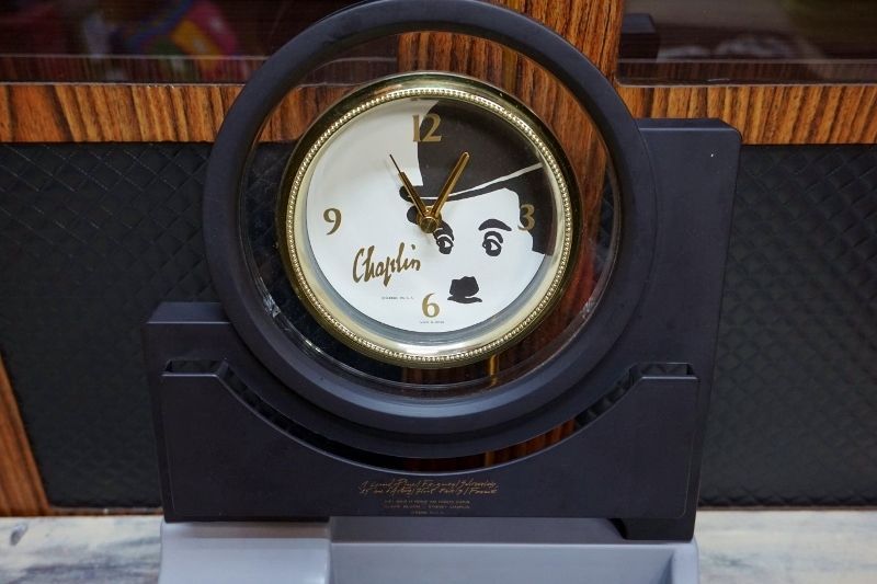(値下げ)鹿野漆:器　アンティーク　置き時計