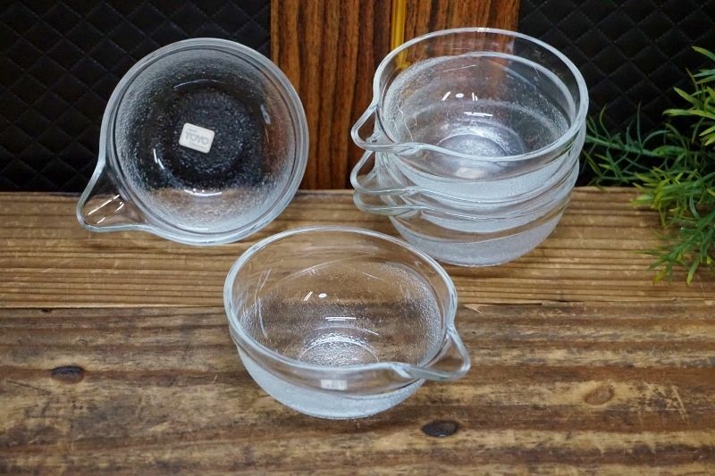 東洋ガラス ガラスの器 片口小鉢 ナッツボウル 5個セット GUS169