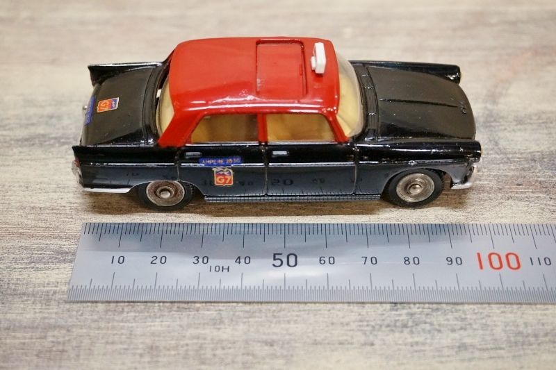 DINKY TOYS 1400 TAXI RADIO G7 404 PEUGEOT ディンキートイ ラジオG7 