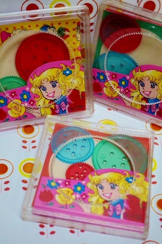 ローリングルーラー キャンディキャンディに似た女の子 レトロ玩具 Om397