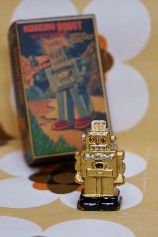 SMOKING ROBOT スモーキングロボット ゴールドカラー ピンズ ...