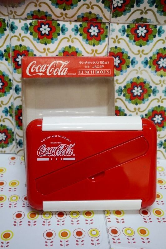 コカコーラ アルミ 二段 ランチボックス セット弁当箱 - ノベルティグッズ