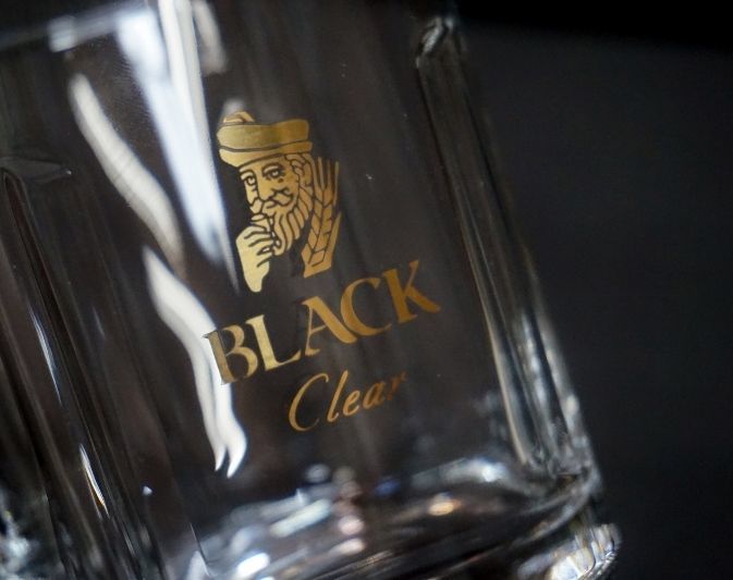 ニッカウィスキー BLACK Clear ノベルティグラス ロックグラス 1個 G932