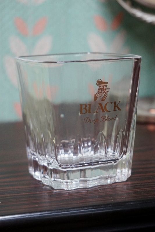 ニッカウイスキー ブラックニッカ BLACK Deep Blend ロックグラス ノベルティグラス G967